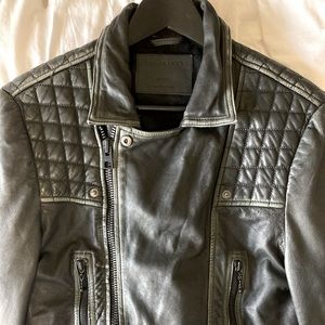 all saints cargo biker jacket